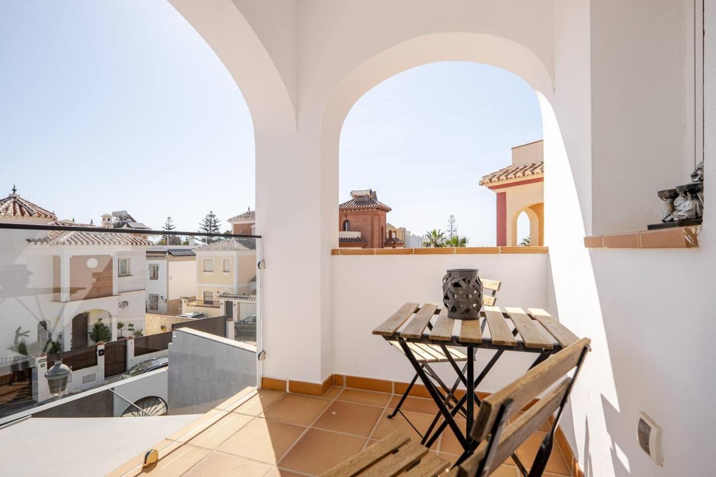 Villa Antonia Mar - Private & Heated Pool - Punta Lara Nerja Ngoại thất bức ảnh